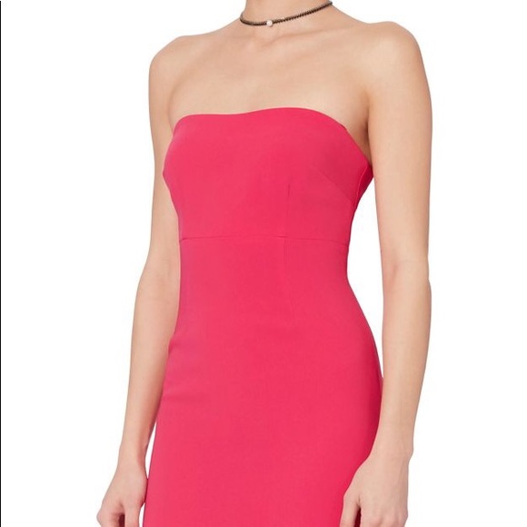 Cinq a Sept Luna strapless tulip dress - Picture 3 of 8